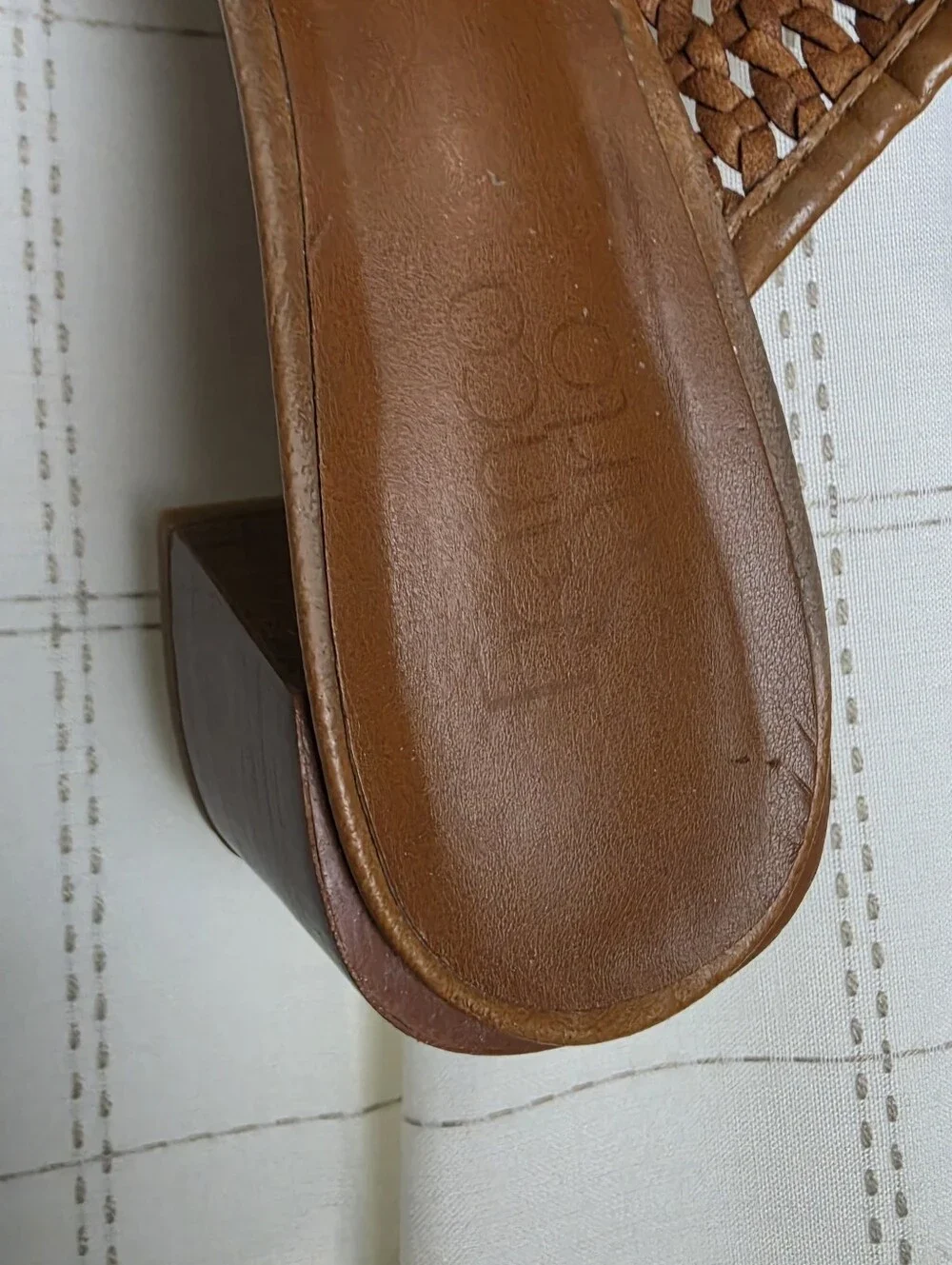 Franco Sarto Woven Heels